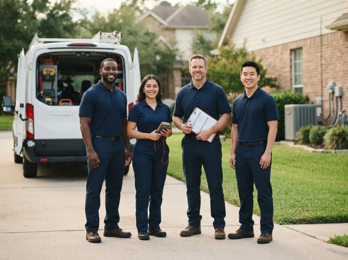Certified HVAC technician near Francitas, TX